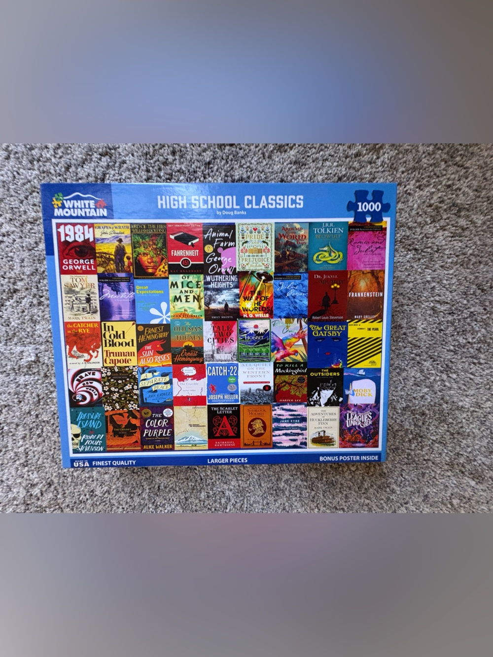 High School Classics 1000-Piece Puzzle - White Mountain